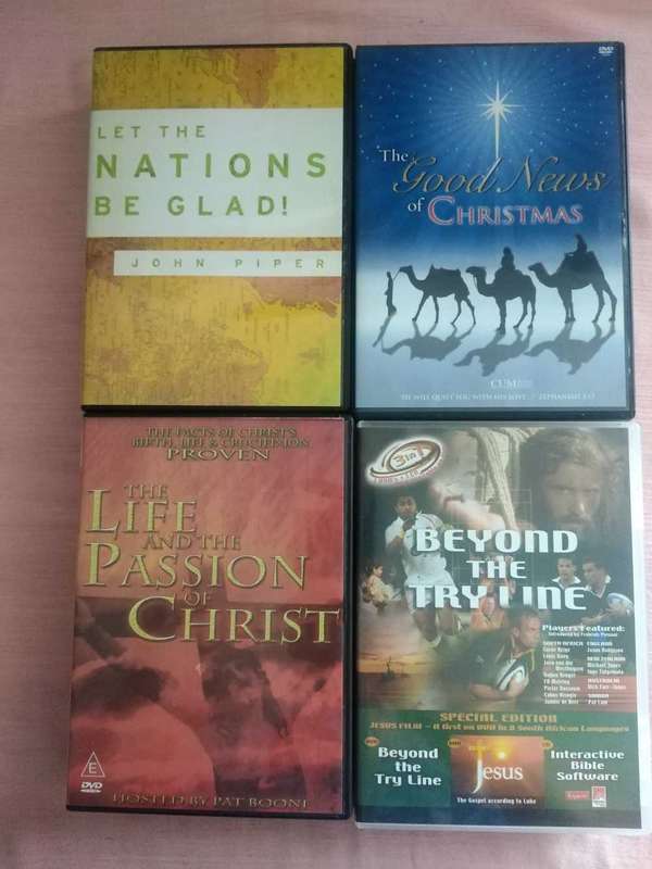 15 Assorted Religious dvds