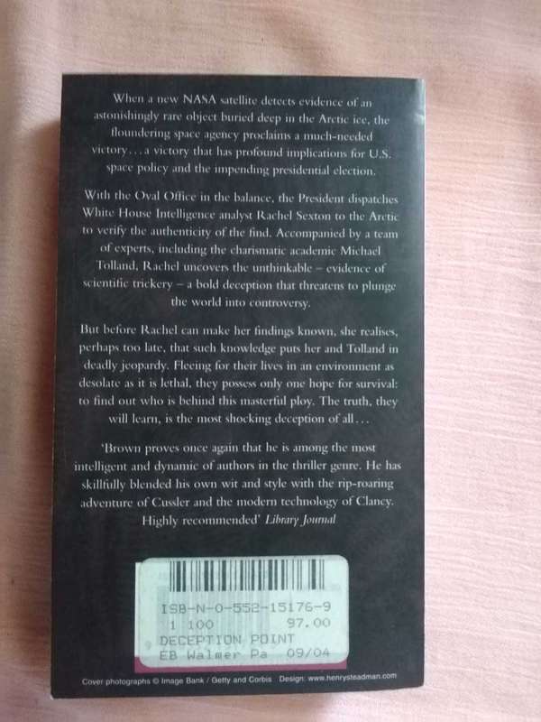 Dan Brown Deception Point