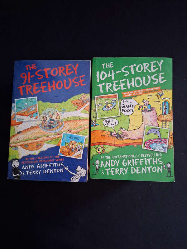 Andy Griffiths & Terry Denton 8 Treehouse Series Books