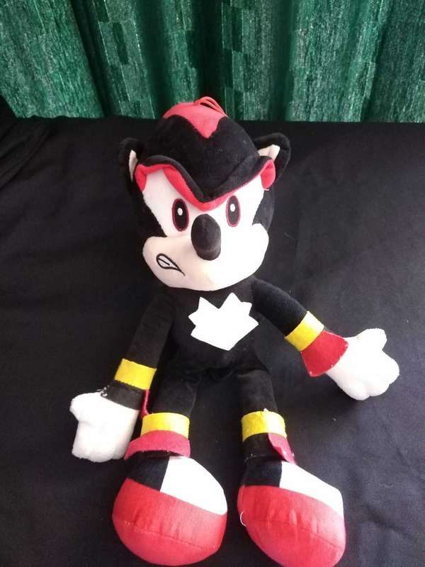 Shadow the Hedgehog soft toy