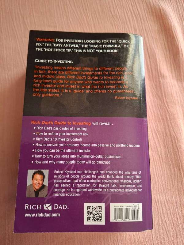Robert T. Kiyosaki Rich Dad's Guide to Investing