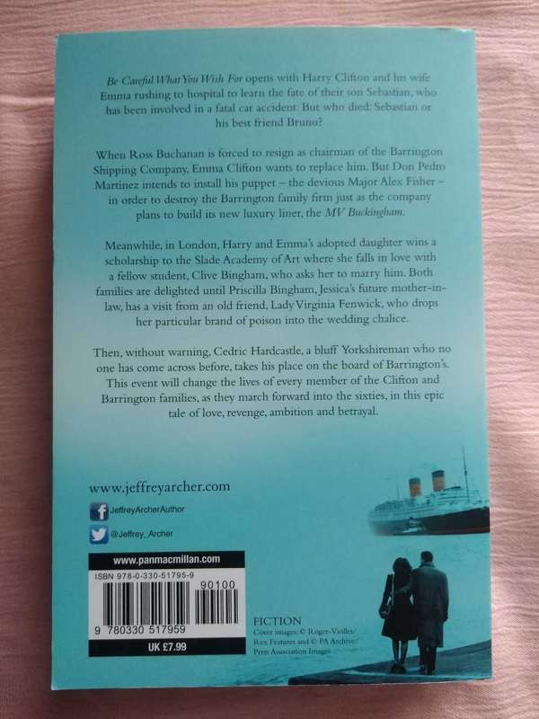 Jeffrey Archer The Clifton Chronicles Collection