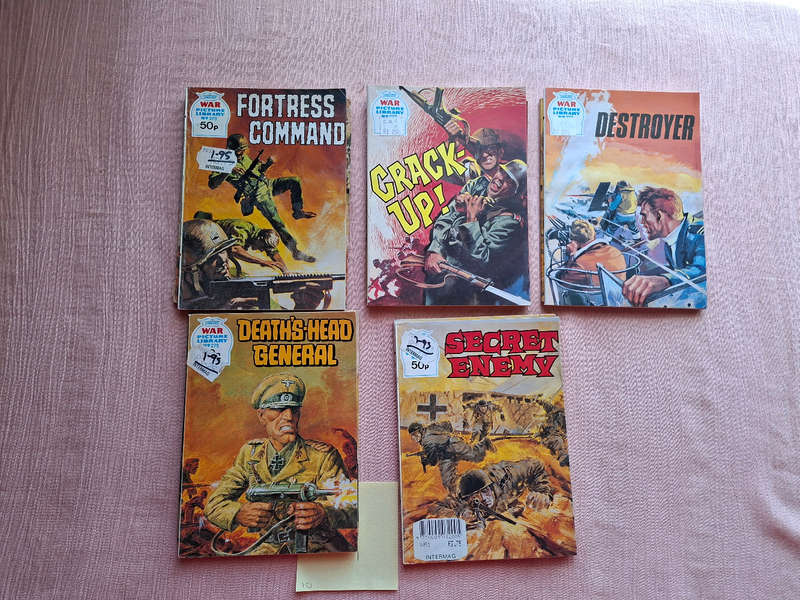 War Picture Library books x 10