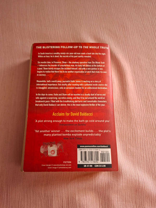 David Baldacci Deliver Us from Evil