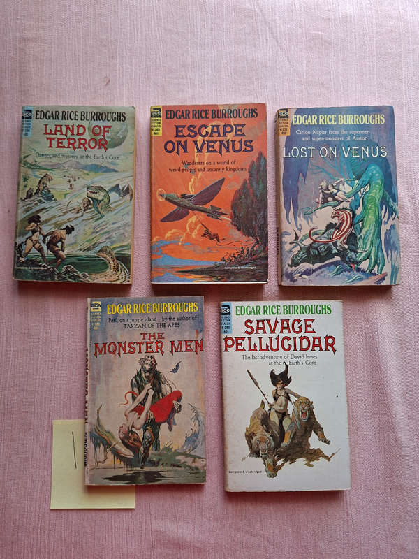 Edgar Rice Burroughs x 10