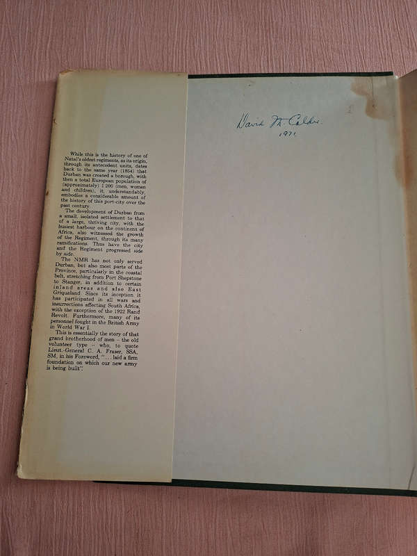 Eric Goetzsche The Official Natal Mounted Rifles History