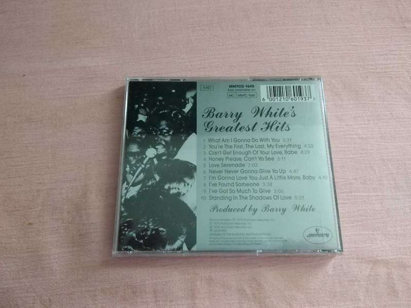 Barry White's greatest hits