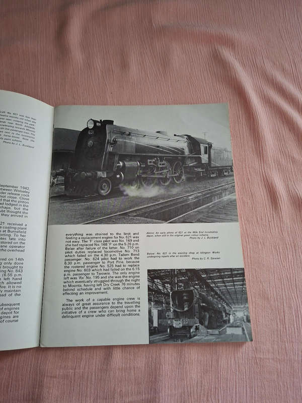 Ronald Stewien Australian Railway Historical Society 621
