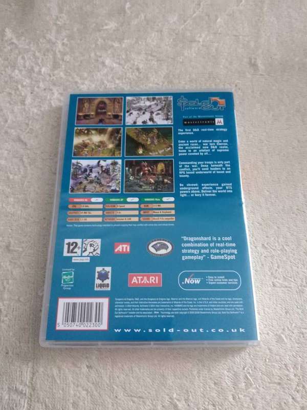 PC Game Dungeons & Dragons Dragonshard