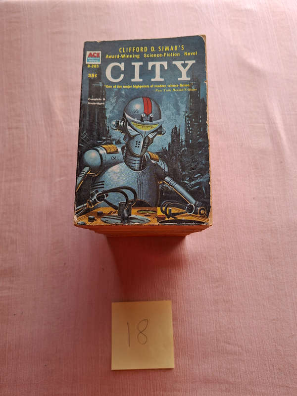 10 Assorted Ace Sci-fi Books