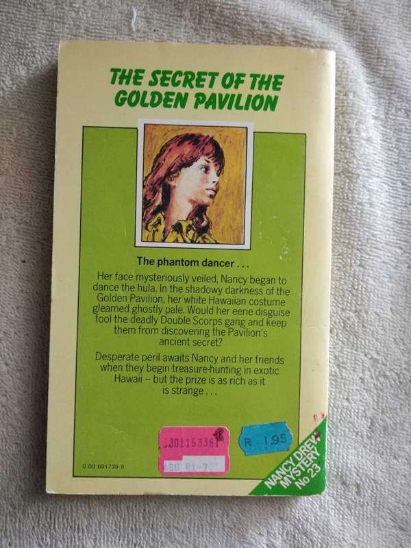 Carolyn Keene Nancy Drew The secret of the Golden Pavilion