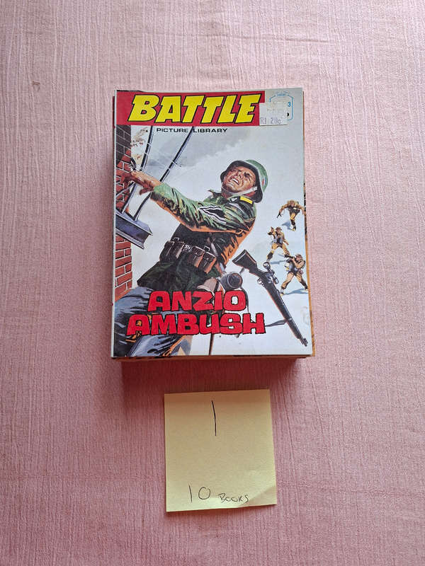 Battle Picture Library books x 10