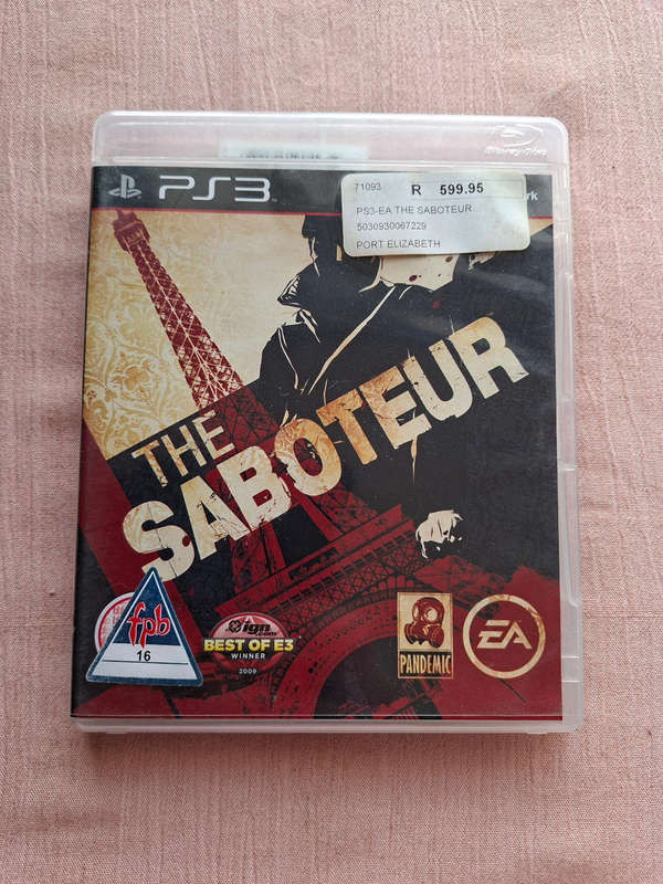 The Saboteur PS3