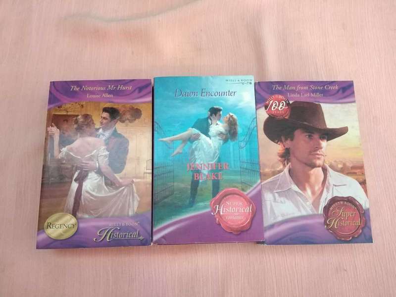 6 Assorted Mills and Boon Historical Romance