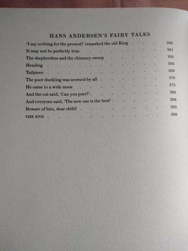 Hans Christian Anderson Fairytales The Folio Society