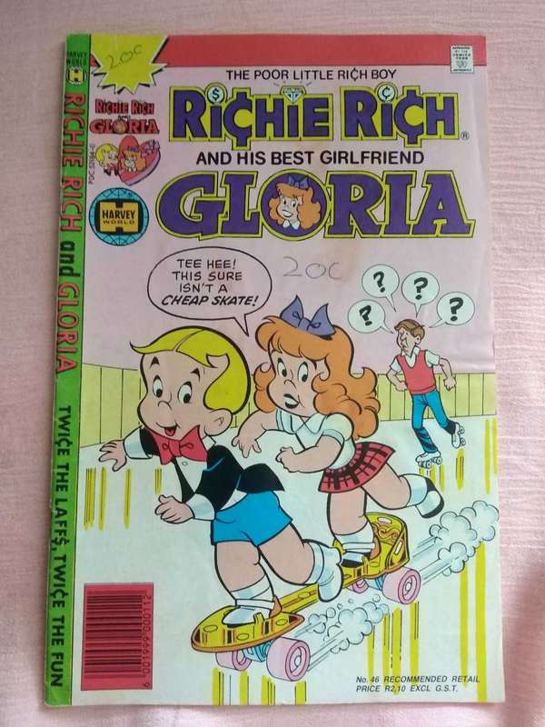 Richie Rich and his best girlfriend Gloria