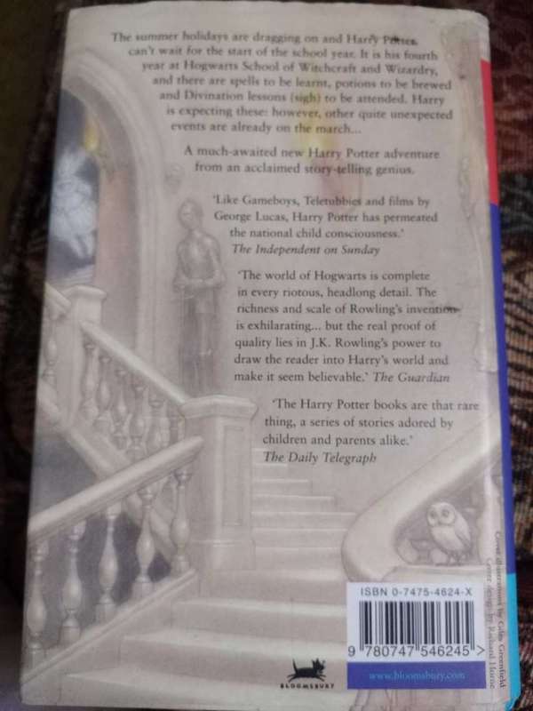 Harry Potter and the Goblet of Fire J. K. Rowling