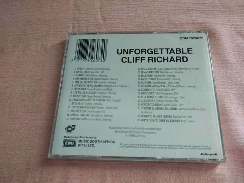 Cliff Richard Unforgettable