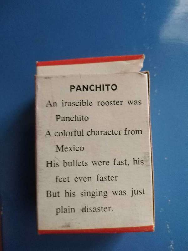 Disneykins Panchito in box