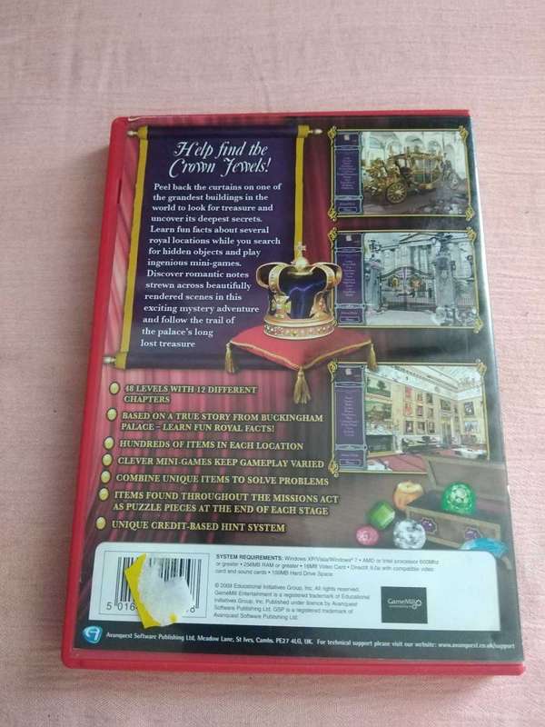 Hidden object adventure Buckingham Palace