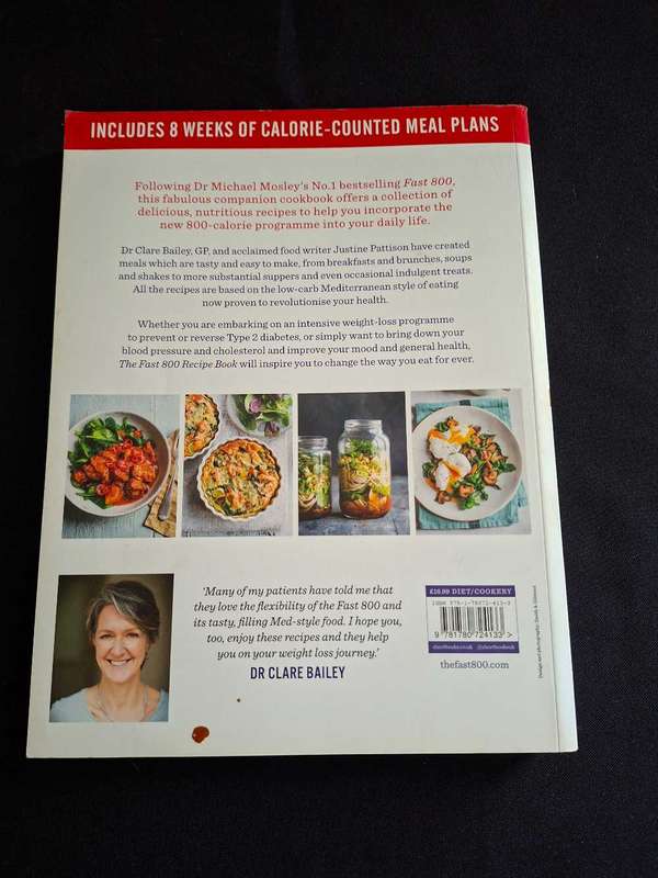 Dr Clare Bailey and Justine Pattison the fast 800 recipe book