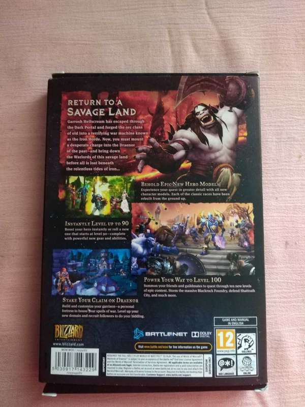 World of WarCraft Warlords of Draenor