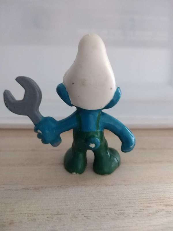 Smurf Mechanic Peyo
