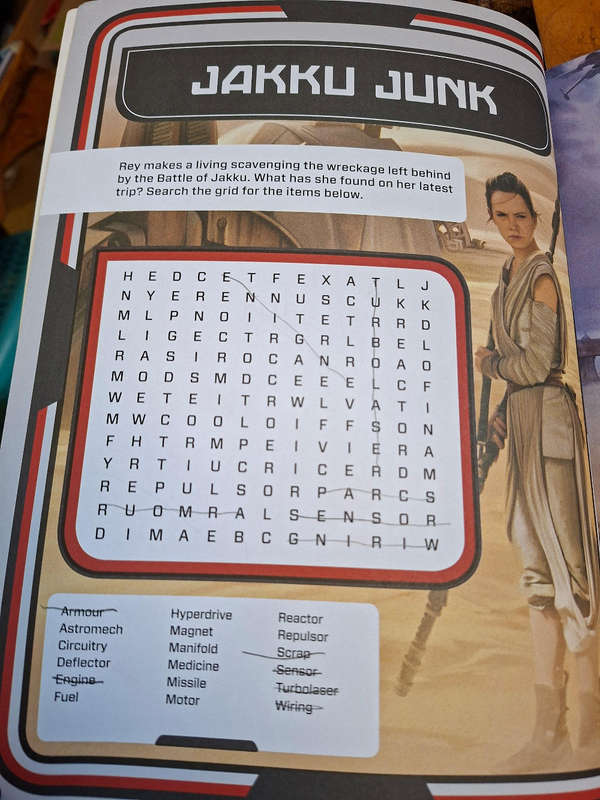 Star Wars Bumber Book Activity book