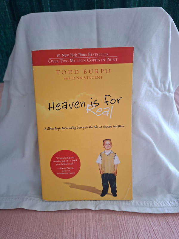 Toddler Burpo with Lynn Vincent Heaven is for Real