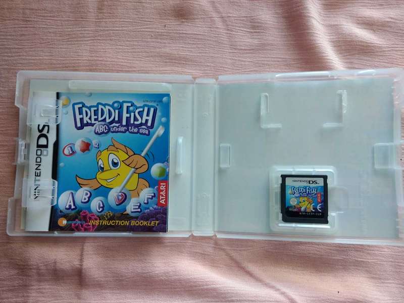 Nintendo DS Freddi Fish ABC under the sea
