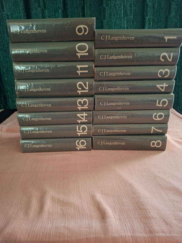 CJ Langenhoven Collection 1 to 16