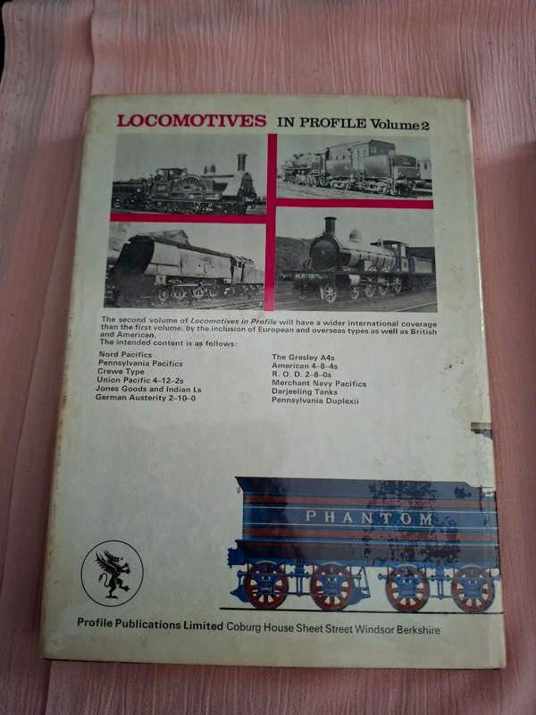 Locomotives in Profile Volume 1, 2, 3 & 4 Brian Reed