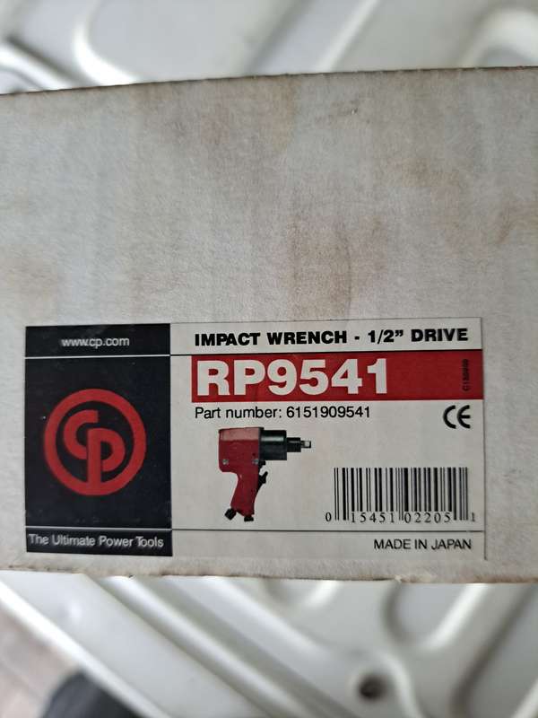 Impact wrench 1/2 inch drive Chicago Pneumatic RP9541