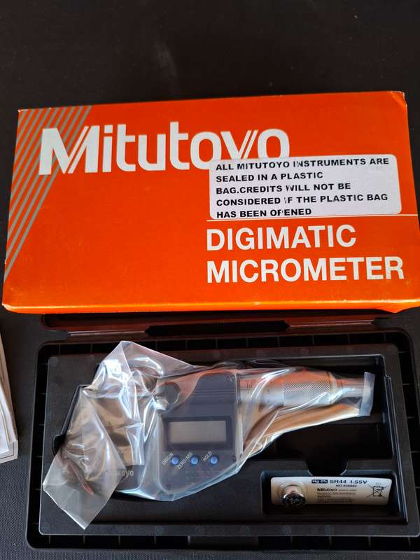Micrometer 0 mm to 25 mm Mitutoyo 0.001 mm