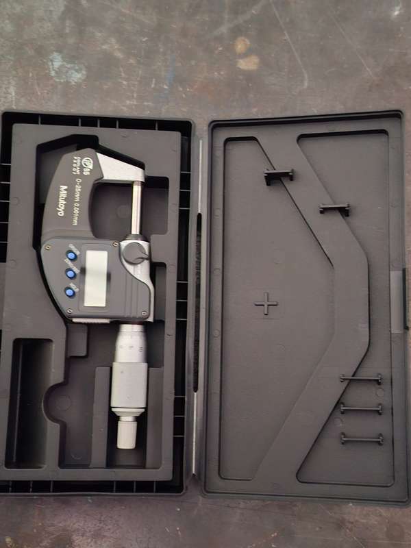Micrometer 0 mm to 25 mm Mitutoyo 0.001 mm