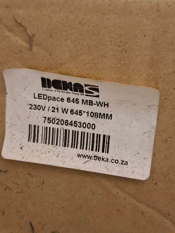 Led Spotlight & Wall Washer Beka LEDpace 645MB-WH