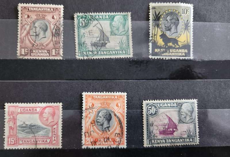 KUT 1935 King George V and Landscapes