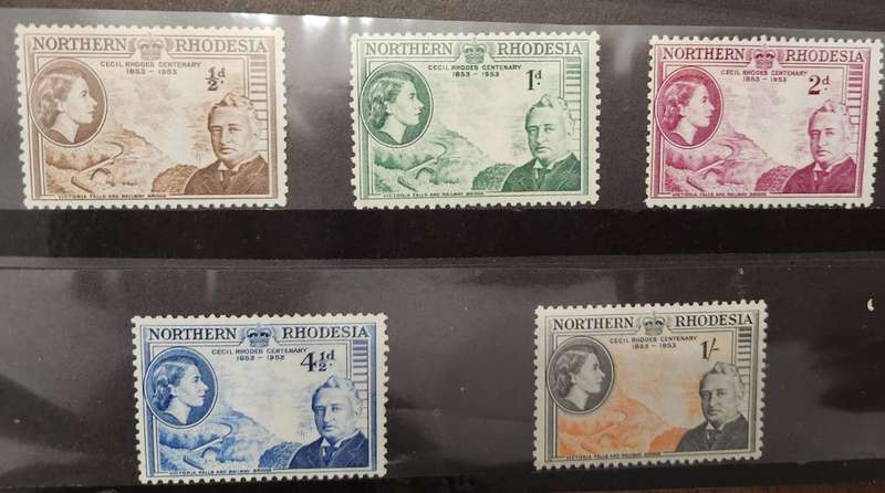 Northen Rhodesia Rhodes centenary MM