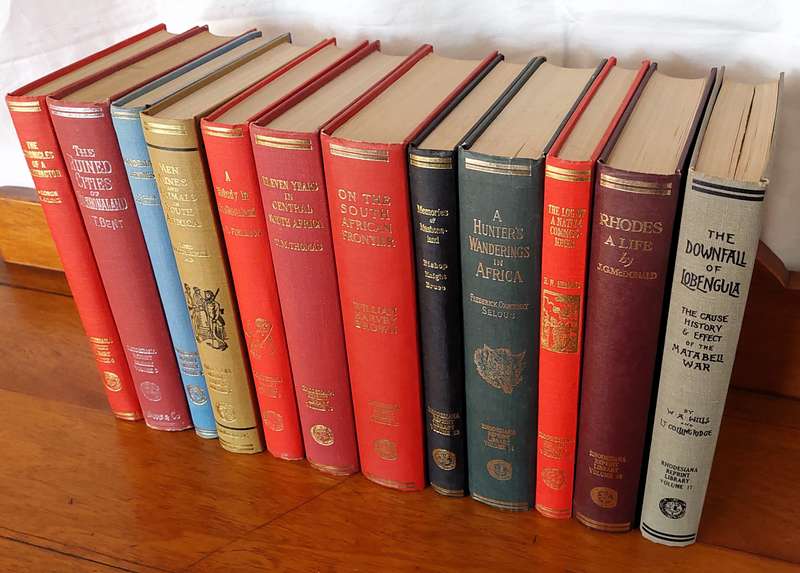 Rhodesiana Reprint Library - Lot of 12 Books