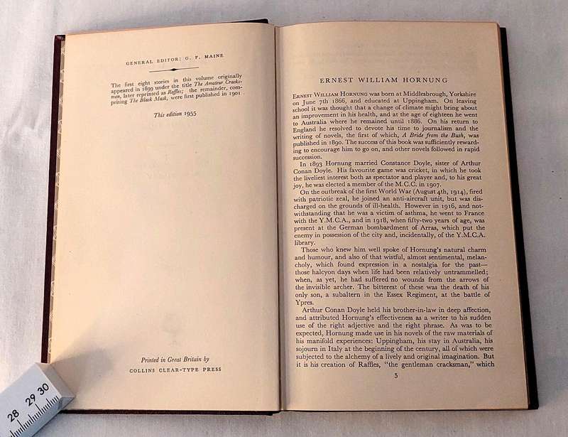 20th Century Classic Collection - Six volumes of varied titles and authors - (Reprints) 1965 -1966