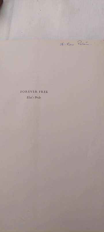 Trilogy - Born Free/ Living Free/ Forever Free - Elsa - Joy Adamson