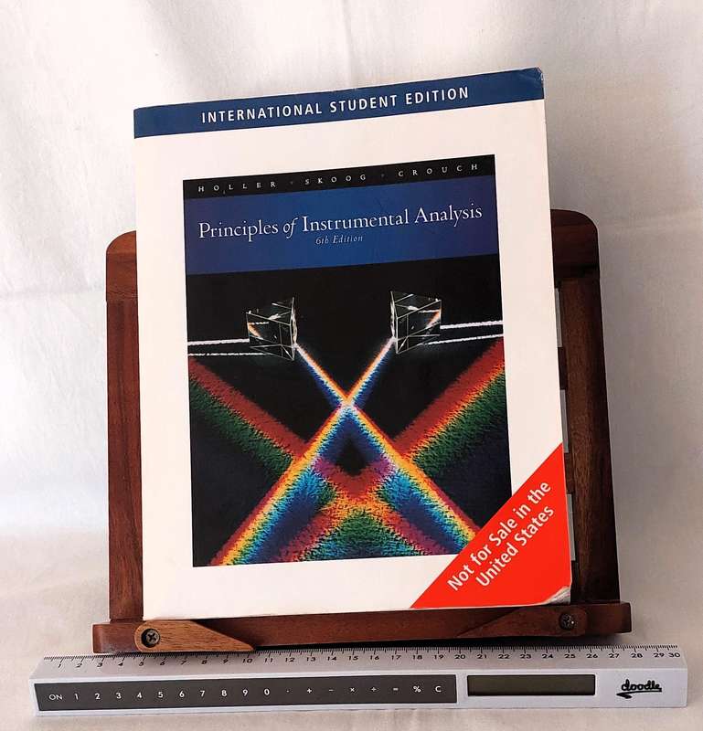 Principles of Instrumental Analysis - 6th Edition - International Student Edition