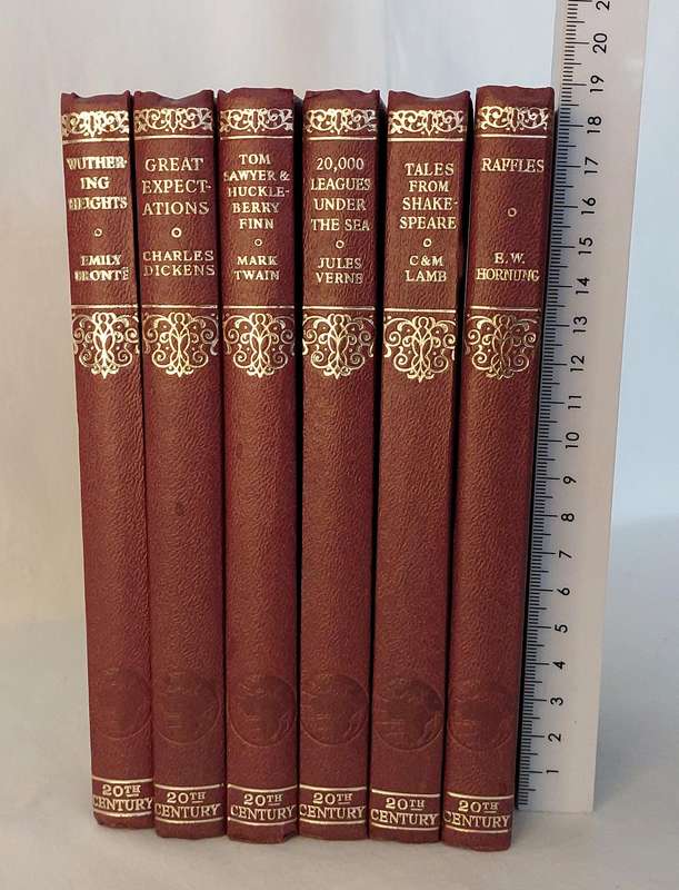 20th Century Classic Collection - Six volumes of varied titles and authors - (Reprints) 1965 -1966