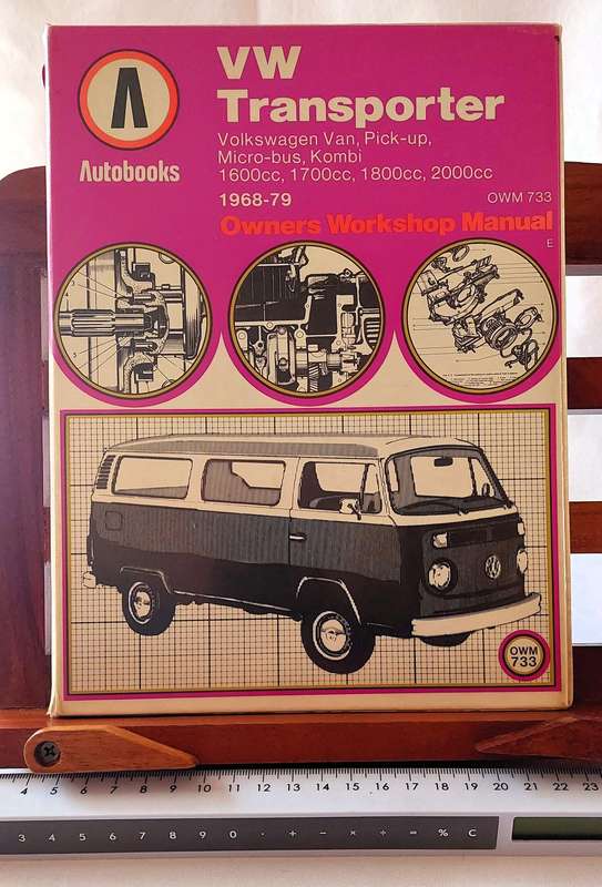 V W Transporter (1968 -1979) - Workshop Manual - Autobooks