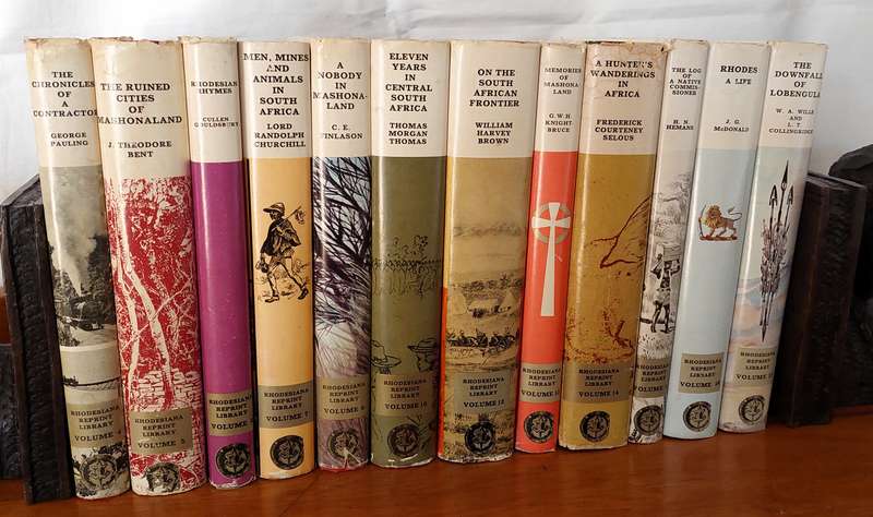 Rhodesiana Reprint Library - Lot of 12 Books