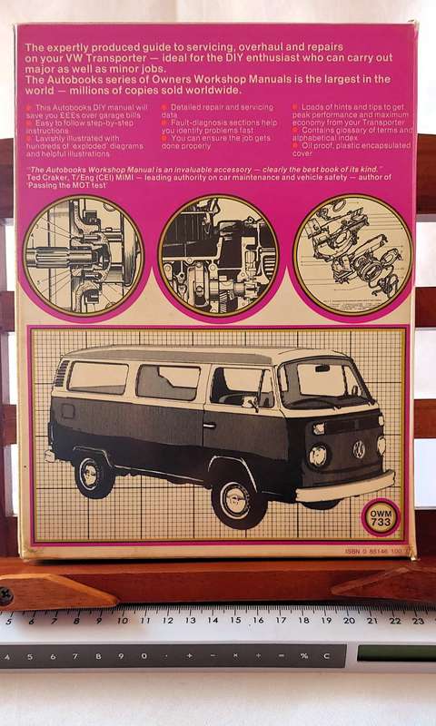 V W Transporter (1968 -1979) - Workshop Manual - Autobooks