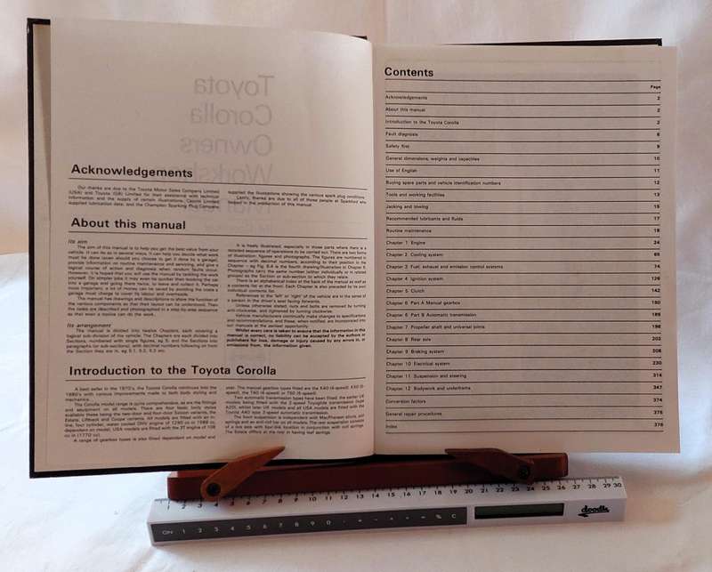 Toyota Corolla (1980 -Aug 1983) All models & 1980 to 1985 only - Workshop Manual - Haynes (683)