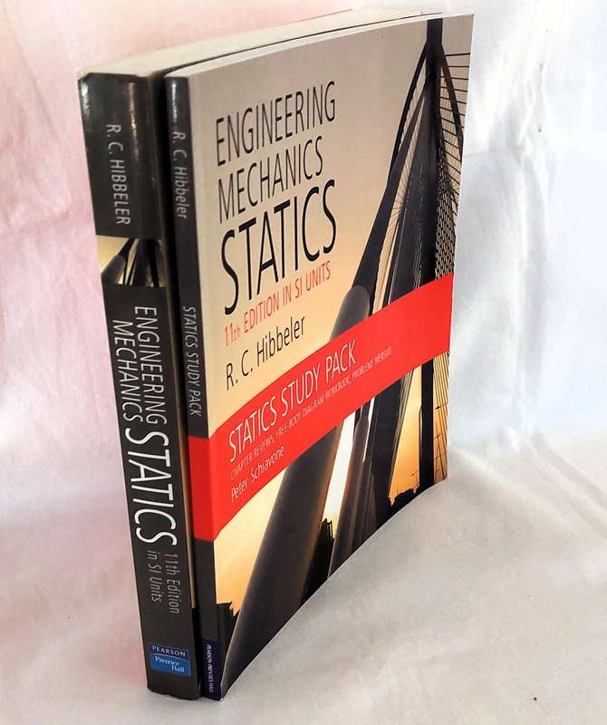 Engineering Mechanics Statics - 11 Edition - includes study pack - R C Hibbeler
