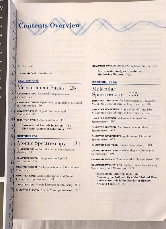 Principles of Instrumental Analysis - 6th Edition - International Student Edition