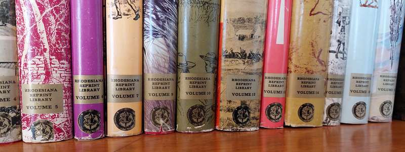 Rhodesiana Reprint Library - Lot of 12 Books